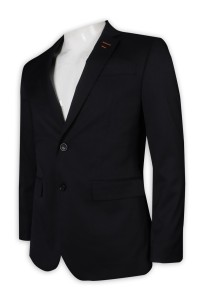 BS370 Sample-Made Men's Suit Dark Bag 2-Button Suit Shop    tactical business suit   brother suit